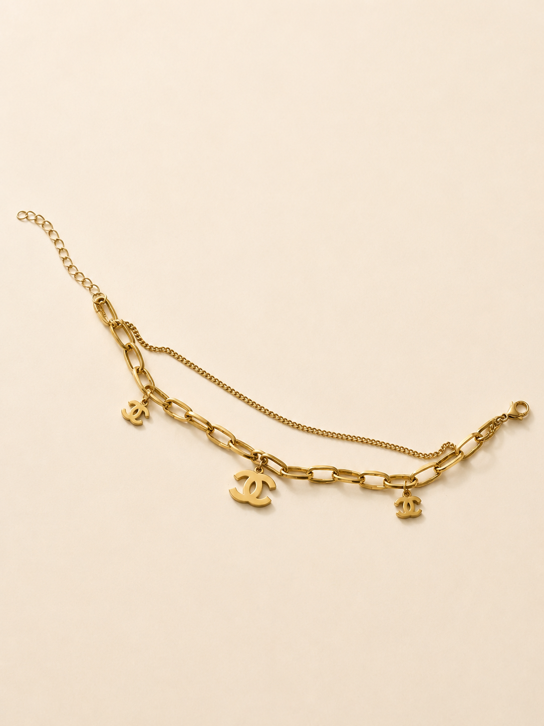 Luxe Charm Layered Bracelet