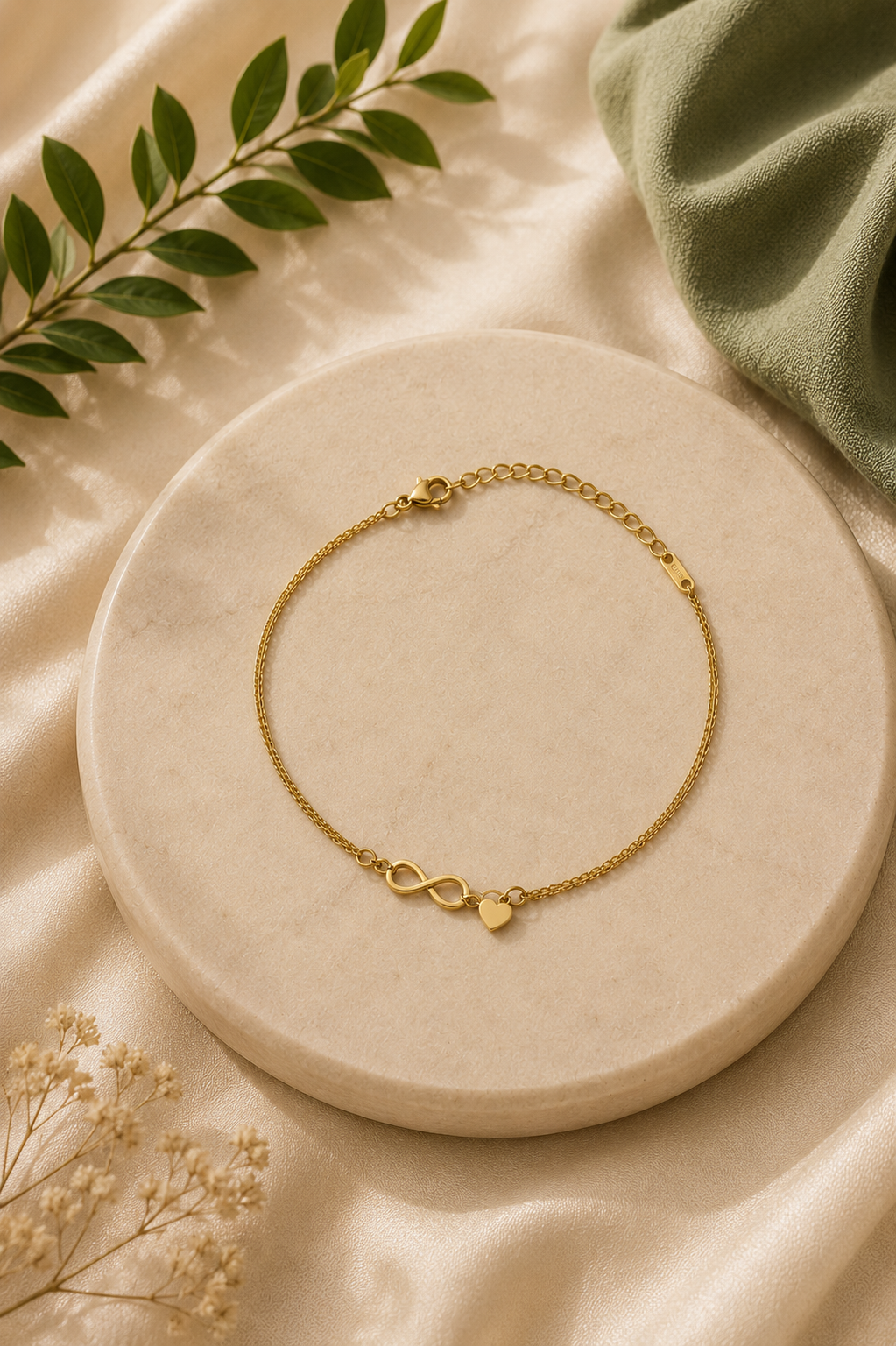 Infinity Heart Bracelet