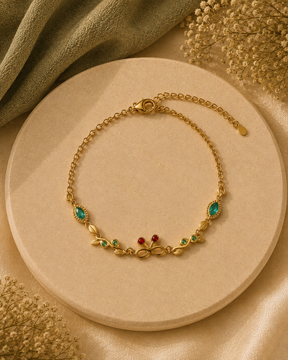 Enchanted Vine Bow Bracelet