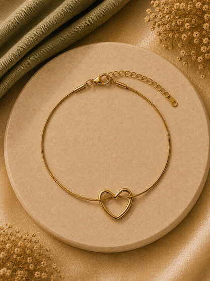 Infinity Heart Bracelet