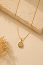 Luna Glow Mother of Pearl Pendant Necklace