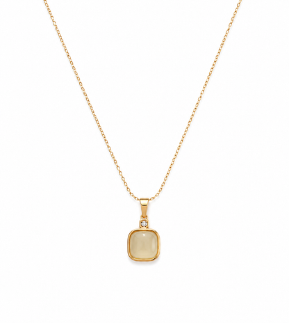 Luna Glow Mother of Pearl Pendant Necklace